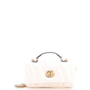 Gucci Gg Milano Top Handle Bag Quilted #239048G21B